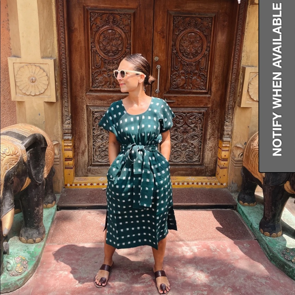 Cotton kaftan handmade in India